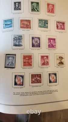 U. S. Postage stamp collection Liberty Stamp Album