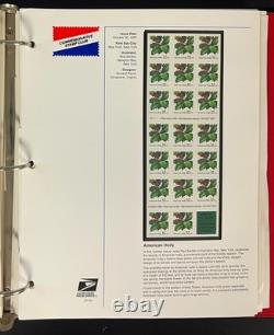 U. S. Stamp Collection 3 Commemorative Stamp Club Albums MNH 1987-2001 ZAYIX