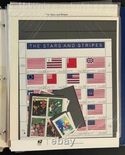 U. S. Stamp Collection 3 Commemorative Stamp Club Albums MNH 1987-2001 ZAYIX