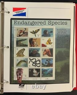 U. S. Stamp Collection 3 Commemorative Stamp Club Albums MNH 1987-2001 ZAYIX