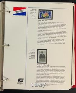 U. S. Stamp Collection 3 Commemorative Stamp Club Albums MNH 1987-2001 ZAYIX