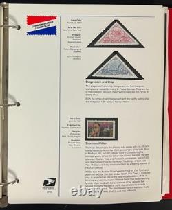 U. S. Stamp Collection 3 Commemorative Stamp Club Albums MNH 1987-2001 ZAYIX