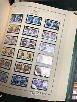 U. S. Stamp Collection Scotts National Album 1960-1994 Mnh Cat Value $1100+