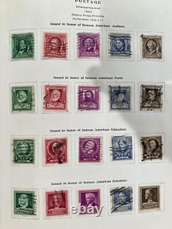 U. S. Stamp Collection The National Album 1847-1946 George Washington Imperforate