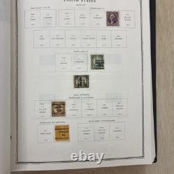 U. S. Stamp Collection in Scott Minuteman Album, Many Stamps