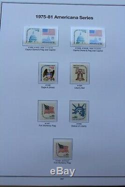 U. S. Stamp Commemoratives Collection 1967-1984 Complete Hingeless Album