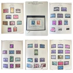 U. S. Stamp Estate Collection Scott National Postage Album Over 145 Photos
