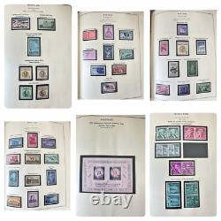 U. S. Stamp Estate Collection Scott National Postage Album Over 145 Photos