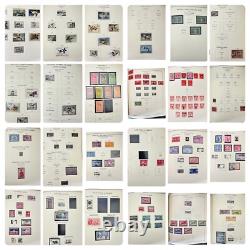 U. S. Stamp Estate Collection Scott National Postage Album Over 145 Photos