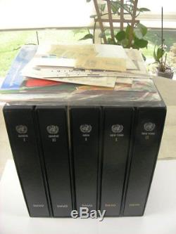 UN(-2006), Fabulous MINT NH Stamp Collection in a 5 Volume DAVO Hingeless album