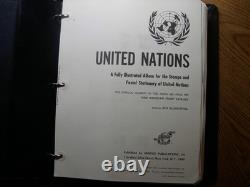 UNITED NATIONS & offices 1951-1989 MNH Complete Collection Minkus Album UX1