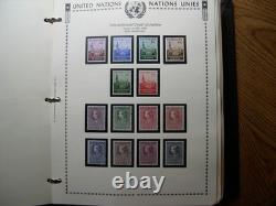 UNITED NATIONS & offices 1951-1989 MNH Complete Collection Minkus Album UX1