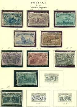 UNITED STATES COLLECTION 1847-1995, 3-ring Scott Specialty Albums Scott $19,874