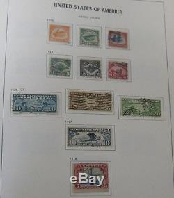 UNITED STATES COLLECTION 1850-1989, in DAVO album, all used F/VF to VF cat $5K