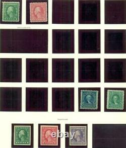 UNITED STATES COLLECTION, 4 Lighthouse albums 1900-1970 NH, Scott $7,570.00