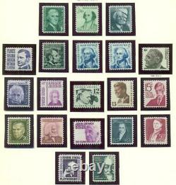 UNITED STATES COLLECTION, 4 Lighthouse albums 1900-1970 NH, Scott $7,570.00