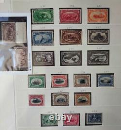 UNITED STATES COLLECTION, 8 Safe Hingeless albums 1861-2007 Scott $13,025.00++
