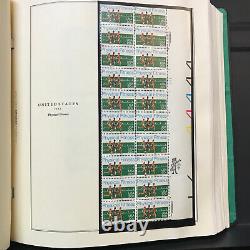 UNITED STATES Collection Scott Specialty 175 pg Plate Block Stamp Album 300Face