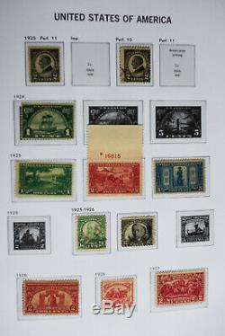 US 1800s to 1940s Stamp Collection in Pristine Davo Hingeless Album