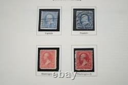 US 1850s-2001 COLLECTION OF 1000+ STAMPS MINT & USED STORED IN HERITAGE ALBUM