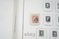 US 1857-1970s COLLECTION OF NEARLY 1,000 STAMPS MINT & USED IN MINKUS ALBUM
