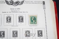 US 1857-1970s COLLECTION OF NEARLY 1,000 STAMPS MINT & USED IN MINKUS ALBUM