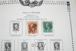 US 1857-1970s COLLECTION OF NEARLY 1,000 STAMPS MINT & USED IN MINKUS ALBUM