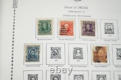 US 1857-1970s COLLECTION OF NEARLY 1,000 STAMPS MINT & USED IN MINKUS ALBUM