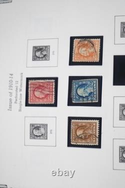 US 1857-1970s COLLECTION OF NEARLY 1,000 STAMPS MINT & USED IN MINKUS ALBUM