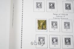 US 1857-1970s COLLECTION OF NEARLY 1,000 STAMPS MINT & USED IN MINKUS ALBUM
