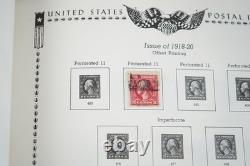 US 1857-1970s COLLECTION OF NEARLY 1,000 STAMPS MINT & USED IN MINKUS ALBUM