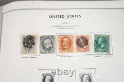 US 1870-1970s COLLECTION OF 1,300+ STAMPS & 35+ COVERS STORED IN HARRIS ALBUM