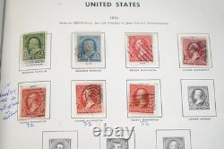 US 1870-1970s COLLECTION OF 1,300+ STAMPS & 35+ COVERS STORED IN HARRIS ALBUM