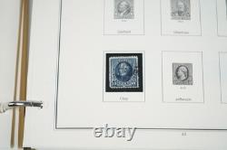 US 1890s-1980s COLLECTION OF 650+ STAMPS MINT & USED STORED IN MYSTIC ALBUM