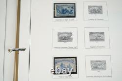 US 1890s-1980s COLLECTION OF 650+ STAMPS MINT & USED STORED IN MYSTIC ALBUM