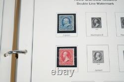 US 1890s-1980s COLLECTION OF 650+ STAMPS MINT & USED STORED IN MYSTIC ALBUM