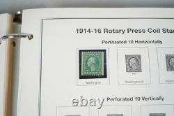 US 1890s-1980s COLLECTION OF 650+ STAMPS MINT & USED STORED IN MYSTIC ALBUM