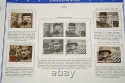 US 1890s / 2010s COLLECTION OF NEARLY 700 STAMPS MINT & USED IN ALLEGIANCE ALBUM