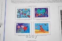 US 1890s / 2010s COLLECTION OF NEARLY 700 STAMPS MINT & USED IN ALLEGIANCE ALBUM