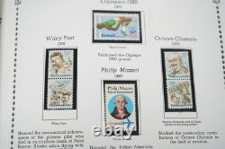 US 1910-2010s COLLECTION OF 135 B. O. B. STAMPS MINT & USED STORED IN MINKUS ALBUM