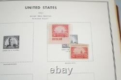 US 1920s-1960s COLLECTION OF 425+ BLOCKS & SINGLES MOSTLY MINT IN HARRIS ALBUM