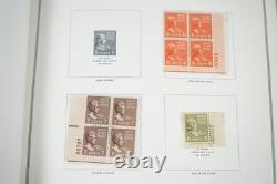 US 1920s-1960s COLLECTION OF 425+ BLOCKS & SINGLES MOSTLY MINT IN HARRIS ALBUM