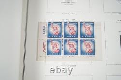 US 1920s-1960s COLLECTION OF 425+ BLOCKS & SINGLES MOSTLY MINT IN HARRIS ALBUM