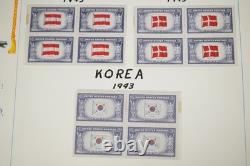 US 1940-1960s STAMP COLLECTION OF 325+ MINT BLOCKS IN ALBUM