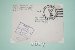 US 1940s COLLECTION OF 65 APO ARMY POST OFFICE COVERS STORED IN AN ALBUM
