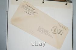 US 1940s COLLECTION OF 65 APO ARMY POST OFFICE COVERS STORED IN AN ALBUM