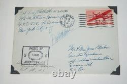 US 1940s COLLECTION OF 65 APO ARMY POST OFFICE COVERS STORED IN AN ALBUM