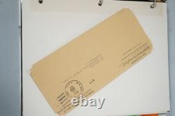 US 1940s COLLECTION OF 65 APO ARMY POST OFFICE COVERS STORED IN AN ALBUM