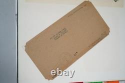 US 1940s COLLECTION OF 65 APO ARMY POST OFFICE COVERS STORED IN AN ALBUM