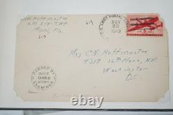 US 1940s COLLECTION OF 65 APO ARMY POST OFFICE COVERS STORED IN AN ALBUM